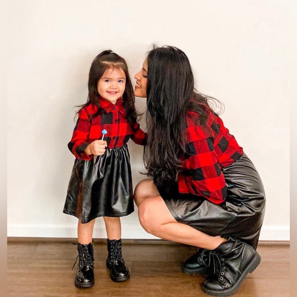 Cute mommy and me matching dresses